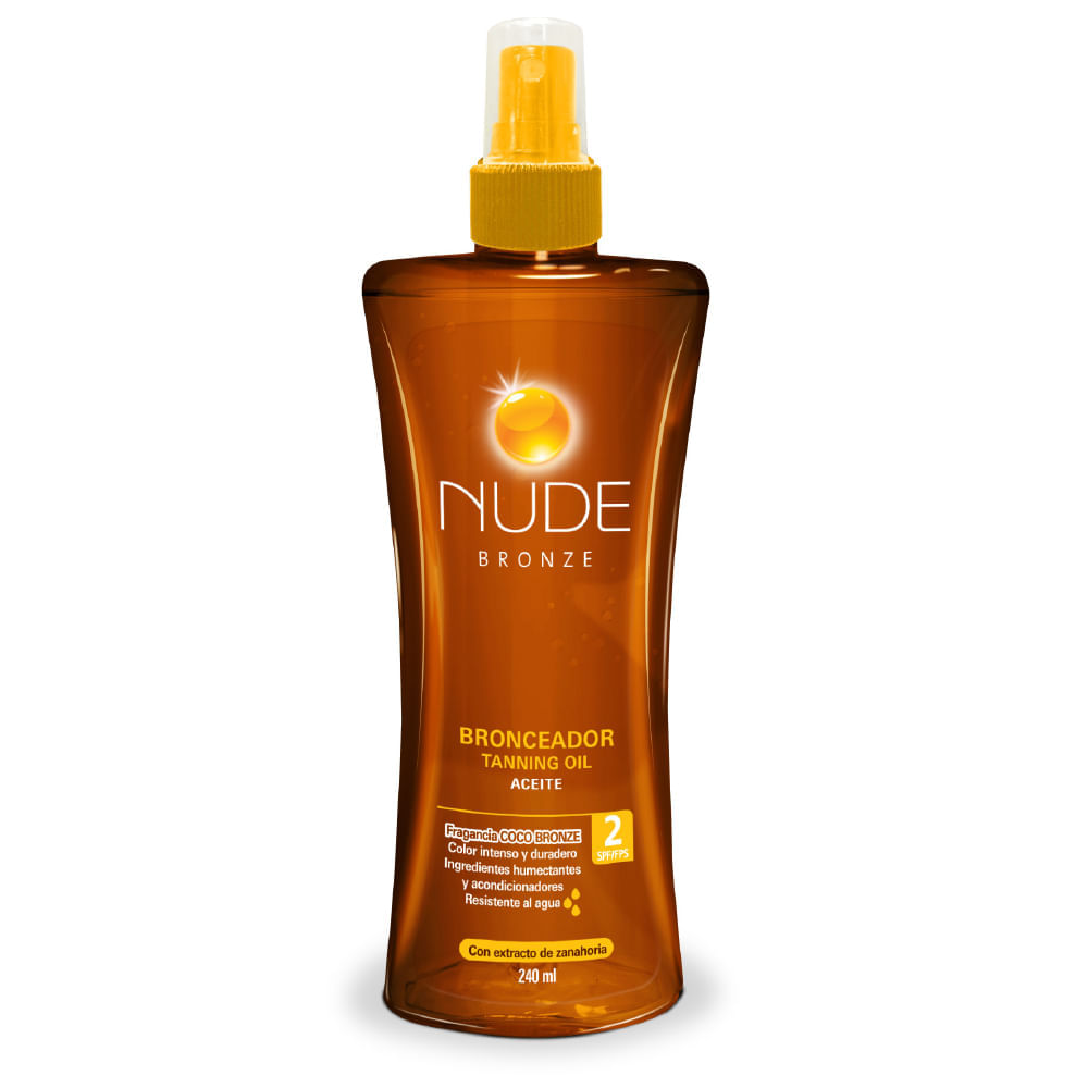 Bronceador En Aceite Spf2 Nude 240Ml