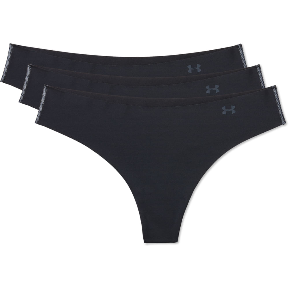 Ps Thong 3Pack - Ropa Interior 3 Pack de mujer para entrenamiento marca Under Armour