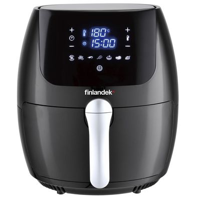 FREIDORA DE AIRE NEGRA DE 7 L FINLANDEK FI-DF459