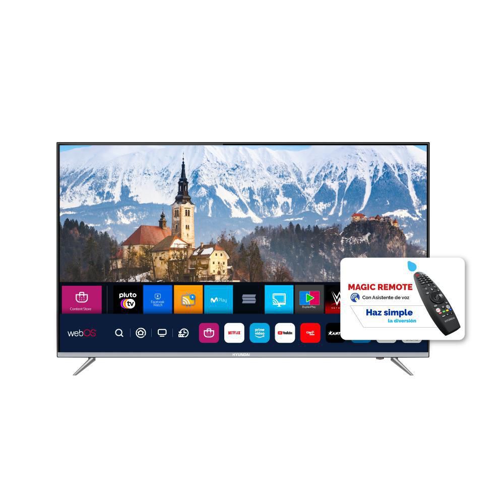 Televisor HYUNDAI 50 Pulgadas Uhd4K Smart Tv HYLED5017W4KM