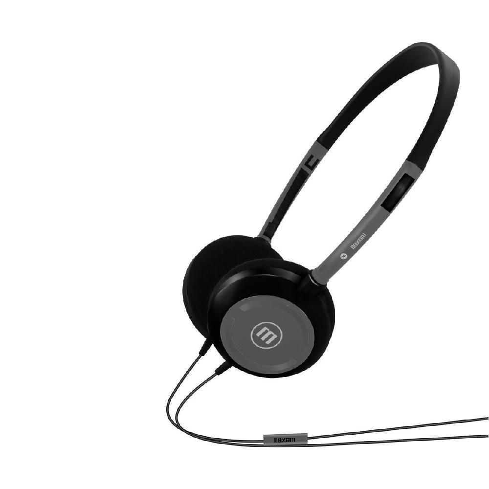 Audífonos Maxell Diadema C/Mic HP 200 Negro
