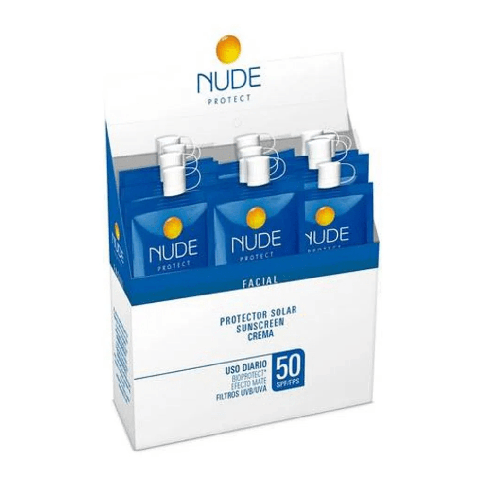 Protect Nude Display Fac Spf50 10Ml 12Un