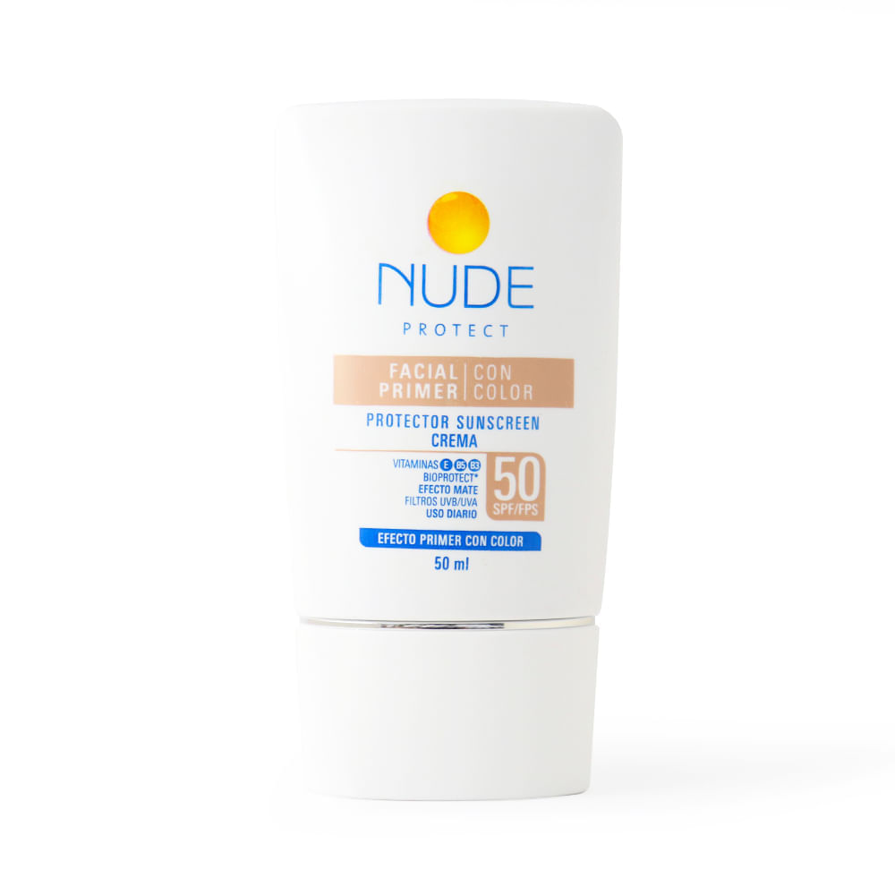 PROTECTOR FACIAL SPF50 PRIMER CON COLOR 50ML