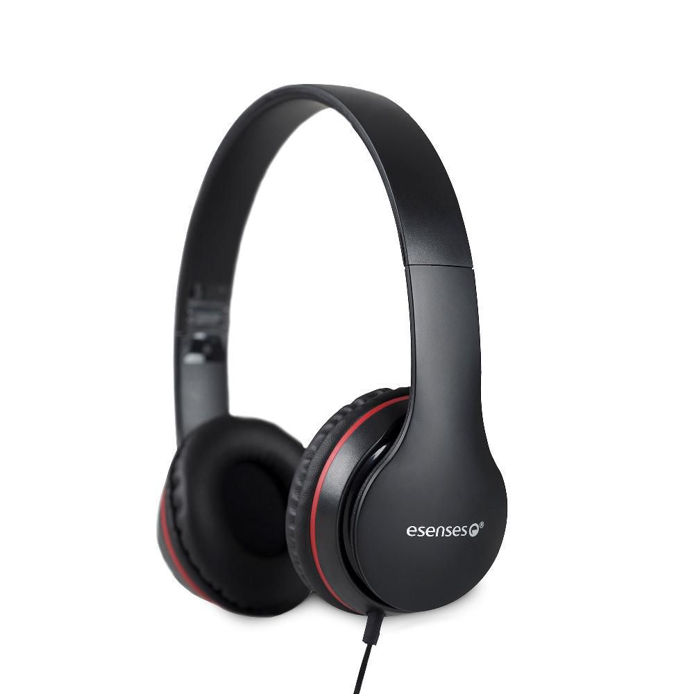Audífonos ON E Cableado Negro ESENSES HP801