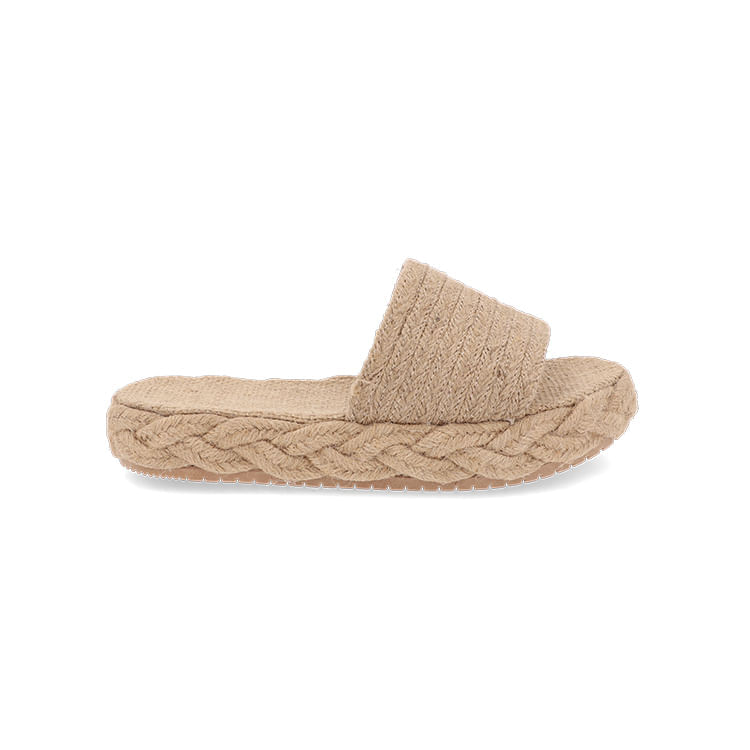 Sandalia yute beige para mujer ildy