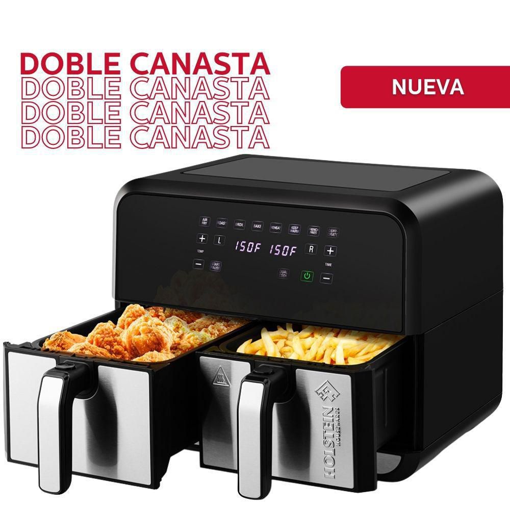 Freidora De Aire Digital 7.6Lt HOLSTEIN HH09227001SS