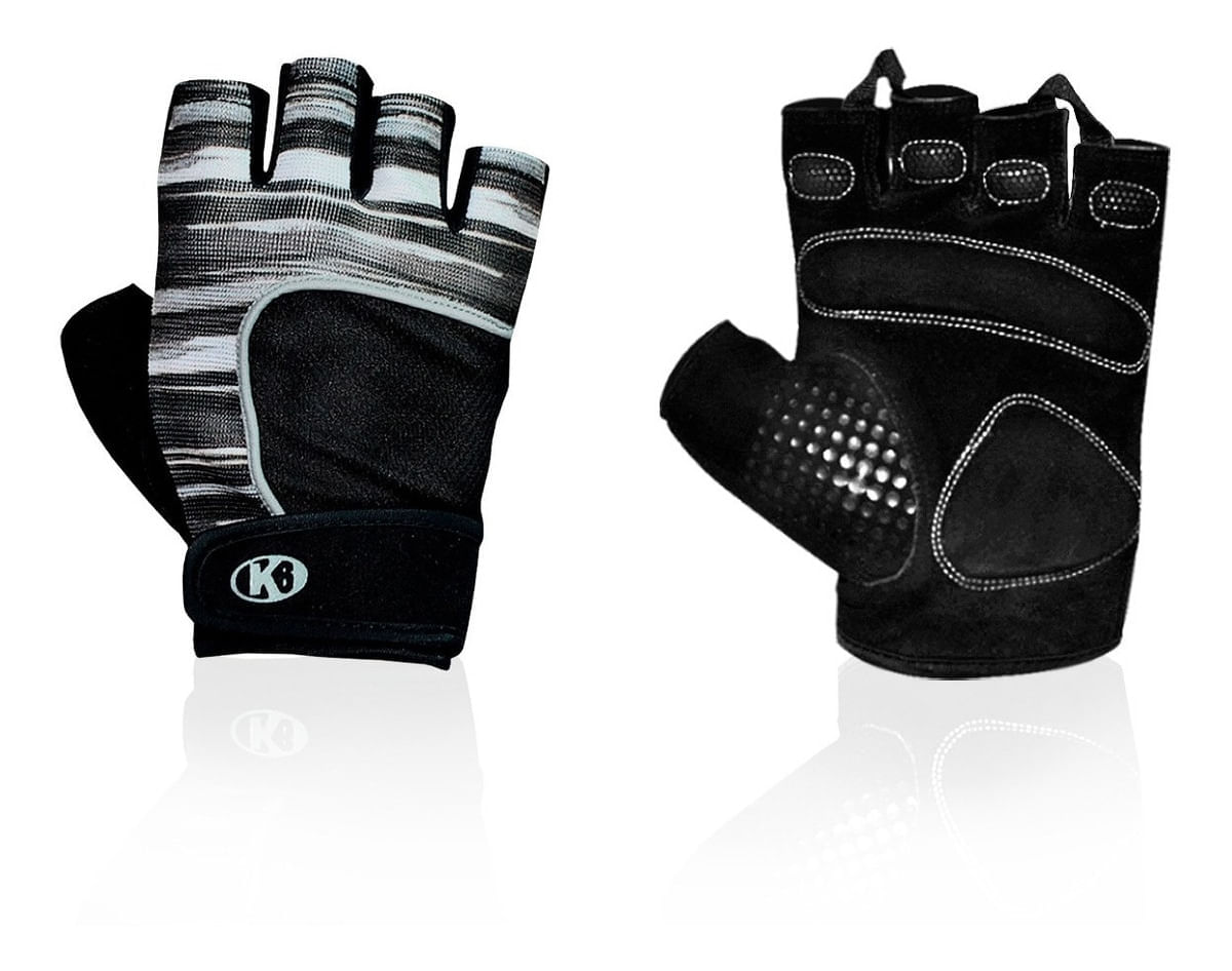 Guantes Para Gimnasio De Cuero Ideal Para Pesas Crossfit Gym - XL