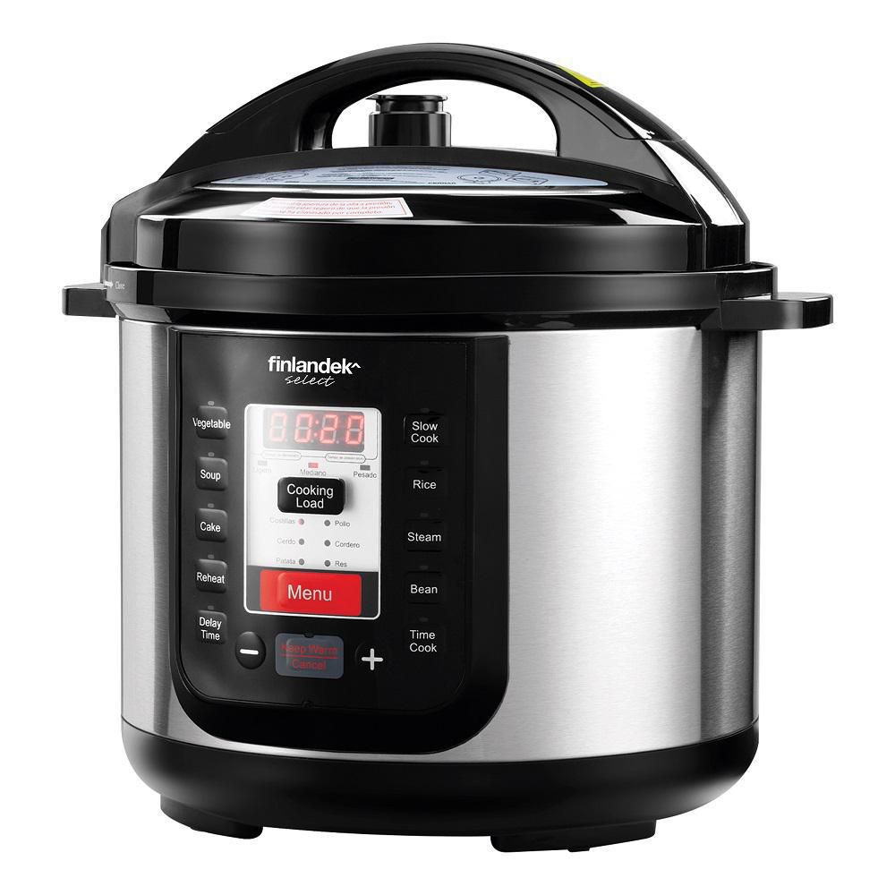 Olla A Presión Eléctrica 6 Lt FINLANDEK SELECT FIPR618