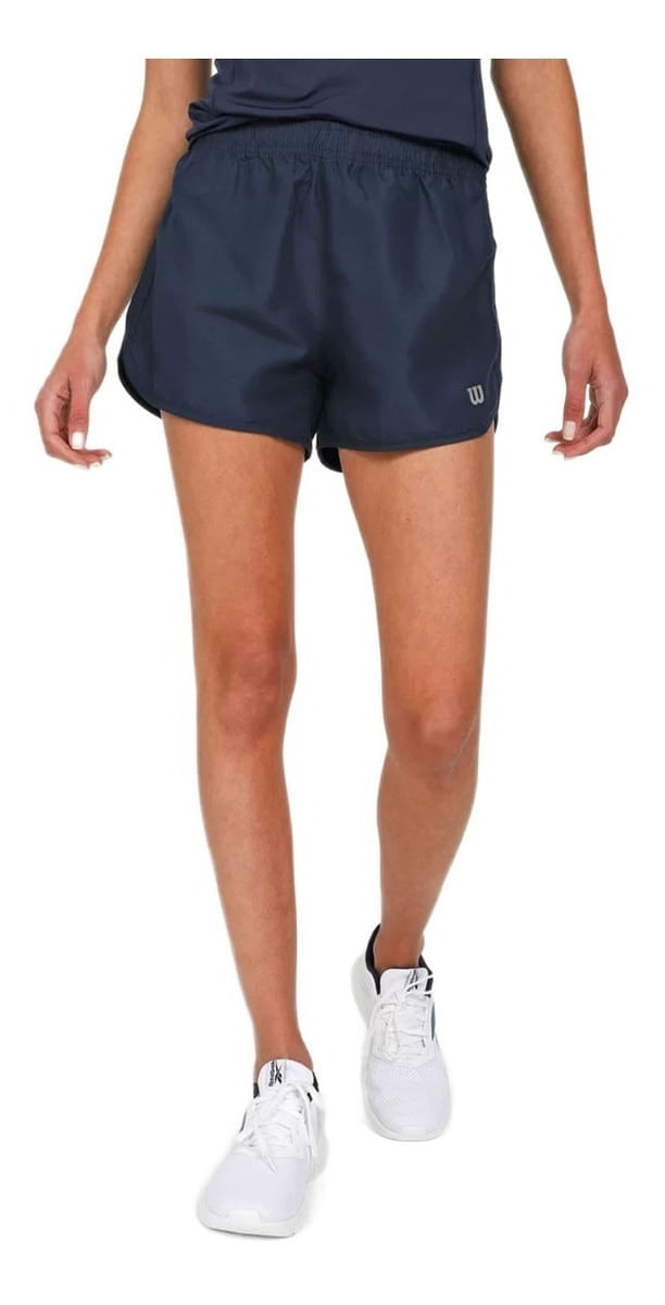 Pantaloneta Deportiva Short Wilson Micro 79329 Mujer Gym Fit / Liso /