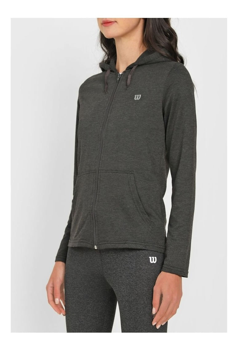 Buzo Deportivo Saco Con Capucha Wilson French 98395 Mujer