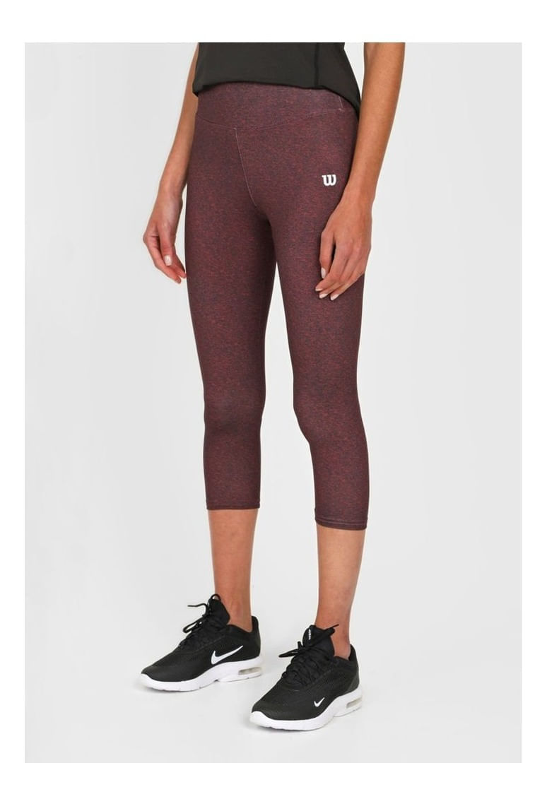 Pantalón Sudadera Capri Jogger Wilson Jaspeada 79251 Mujer