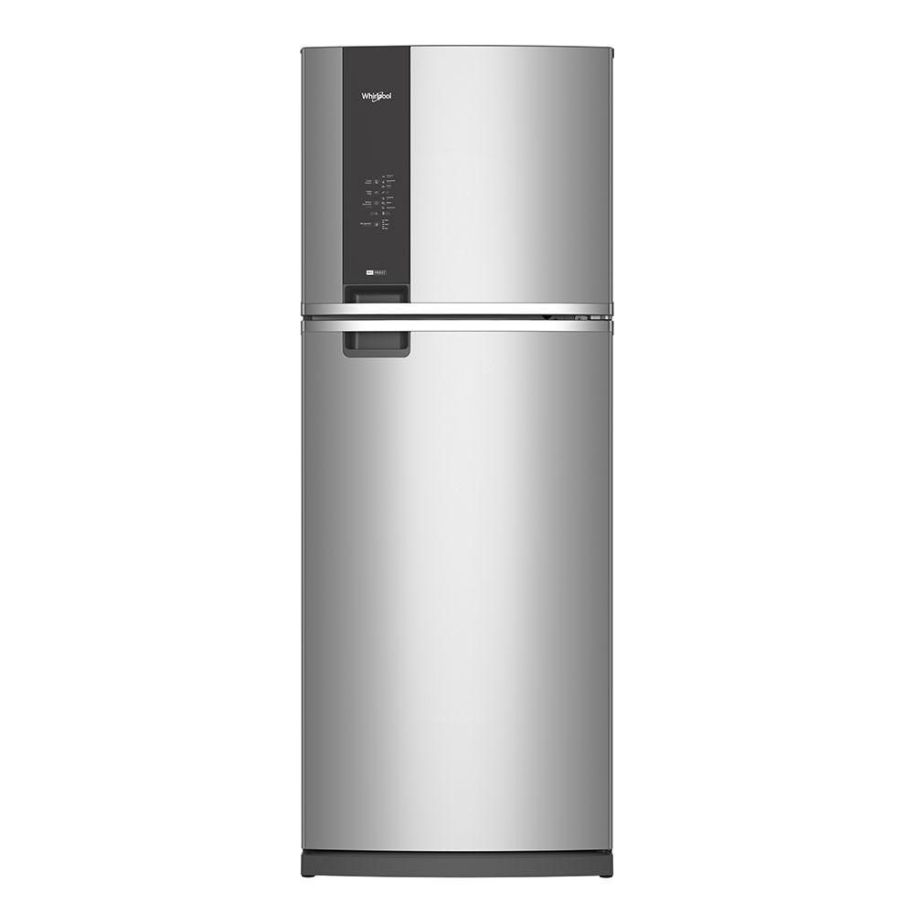 Nevera WHIRLPOOL No Frost Refrigerador de 345L y congelador de 123L  WRM56BKTWW