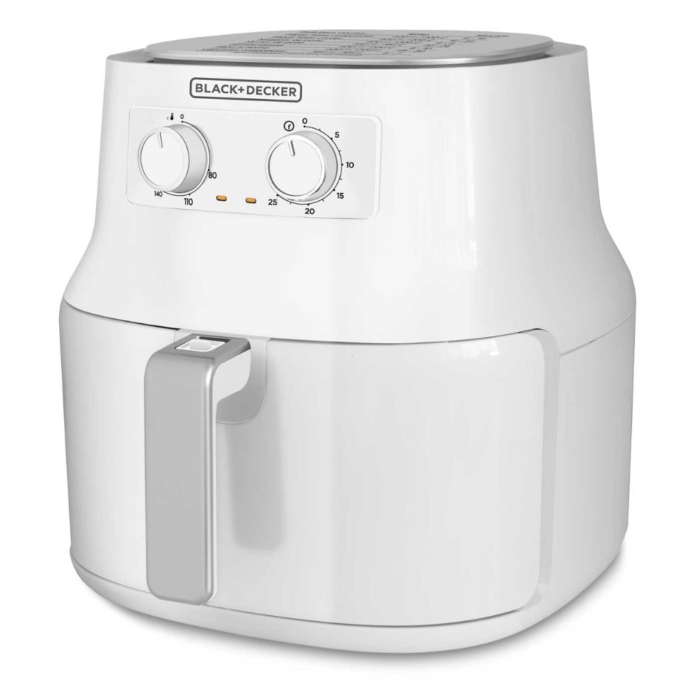 Freidora de Aire Black+Decker  4.5 Litros HF4004W Blanco