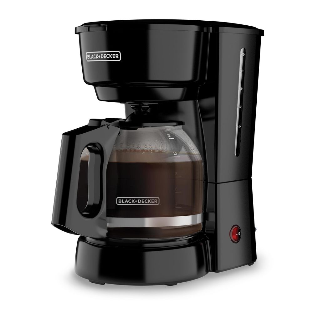 Cafetera 12 Tazas Vortex Negra BLACK & DECKER CM0916B
