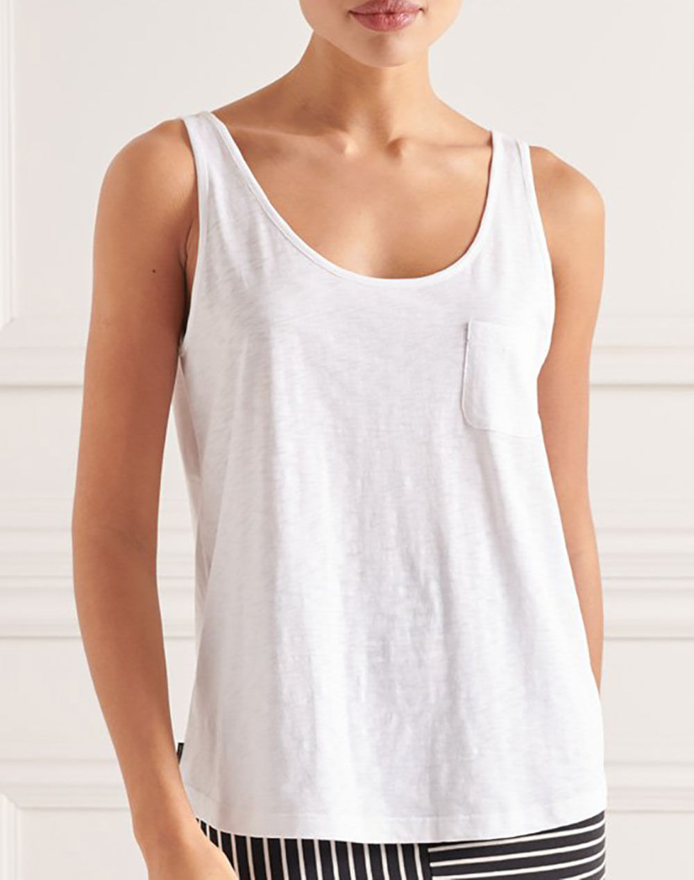 Camiseta Para Mujer Studios Pocket Tank Superdry 51217