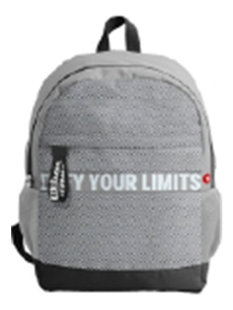 Morral Escolar Mochila Universitaria Wilson Bolso Unisex Gris Your Limits