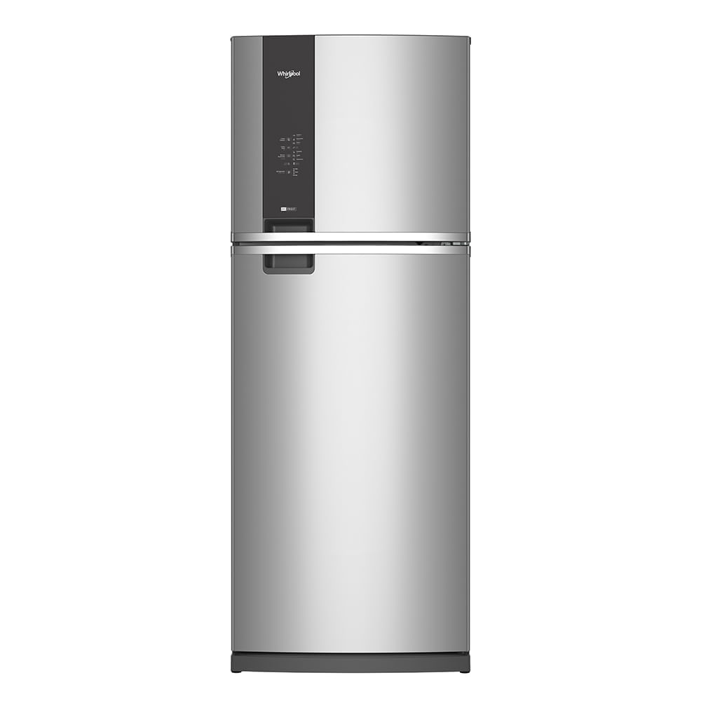 Nevera Whirlpool Top Mount Xpert Inverter Acero Inoxidable Antifingerprint