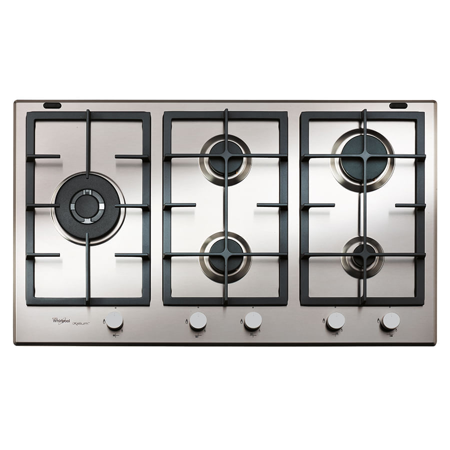 Cubierta Whirlpool Gas 33" 5 quemadores