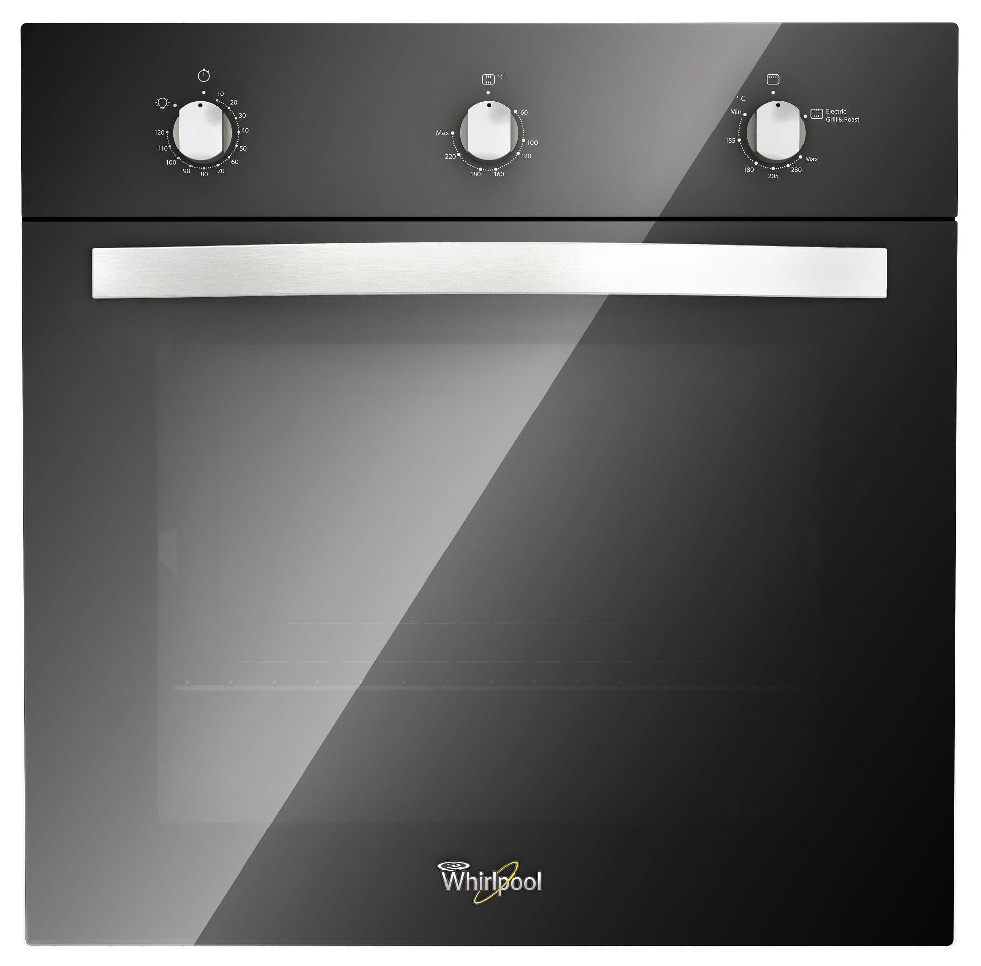 Horno a gas 61cm - Acero inoxidable negro