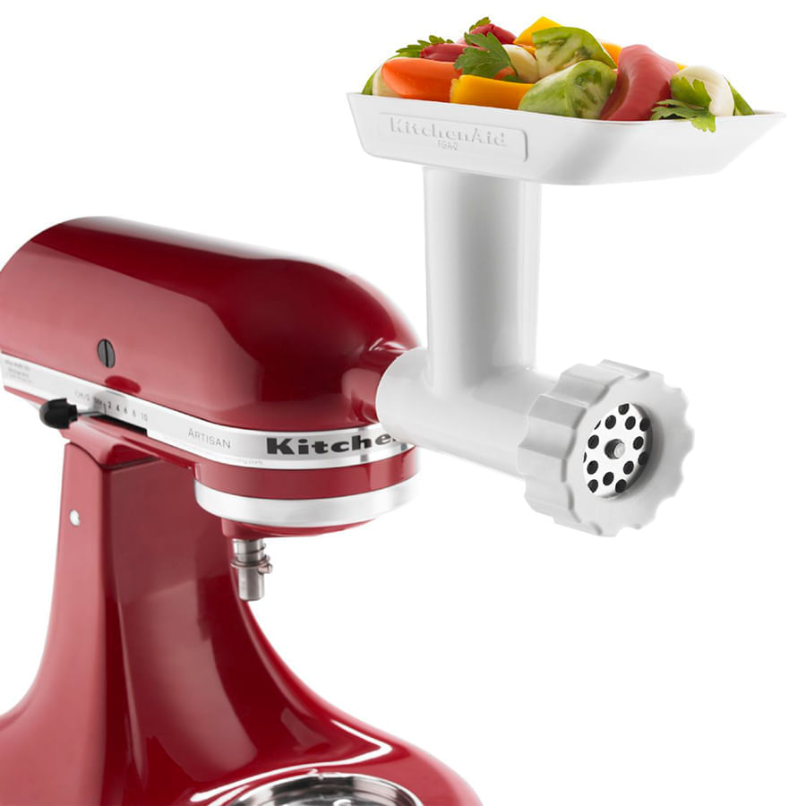 Combo KitchenAid Batidora Artisan + Aditamento Molino de carne