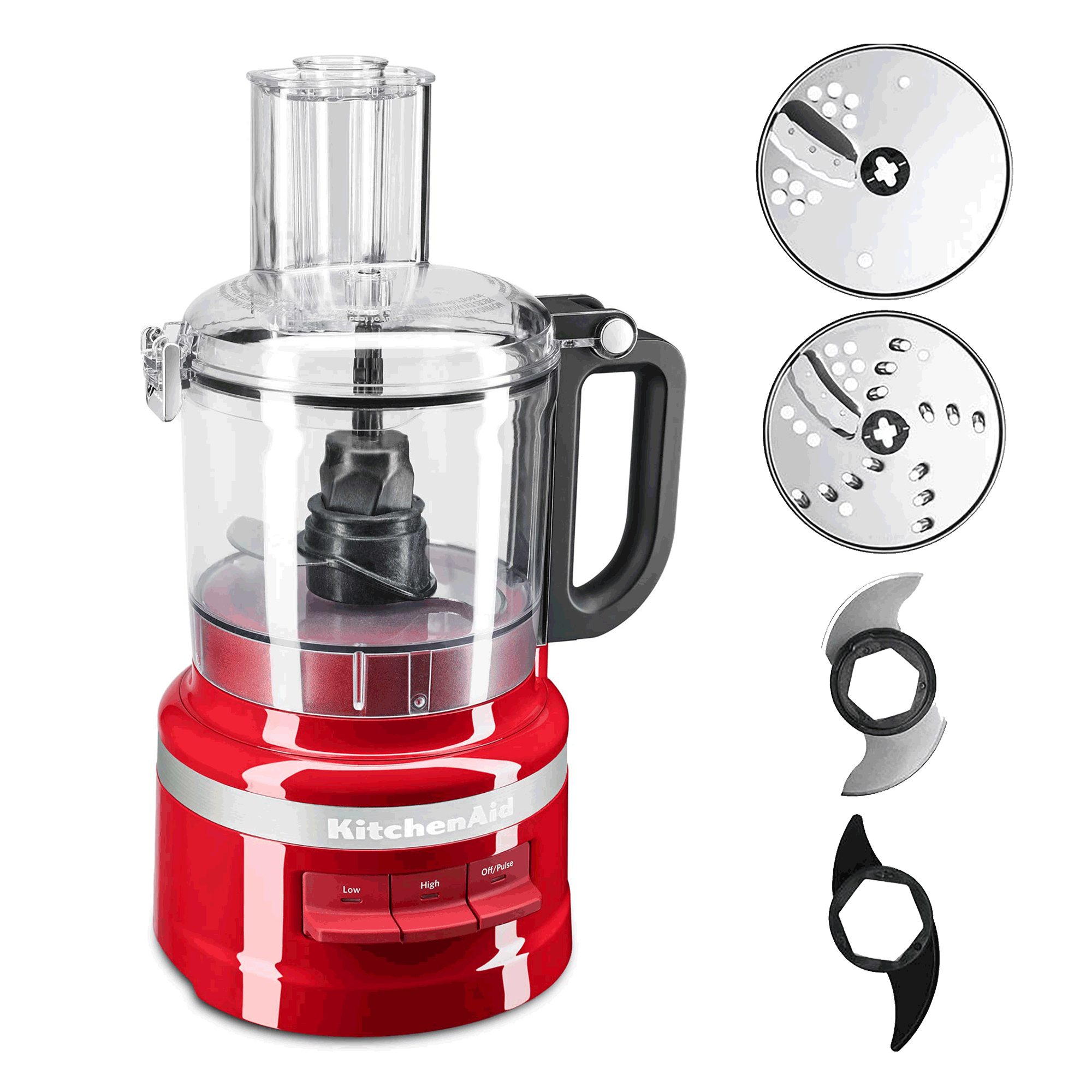 Procesador KitchenAid de Alimentos Plus 7 tazas Rojo imperio