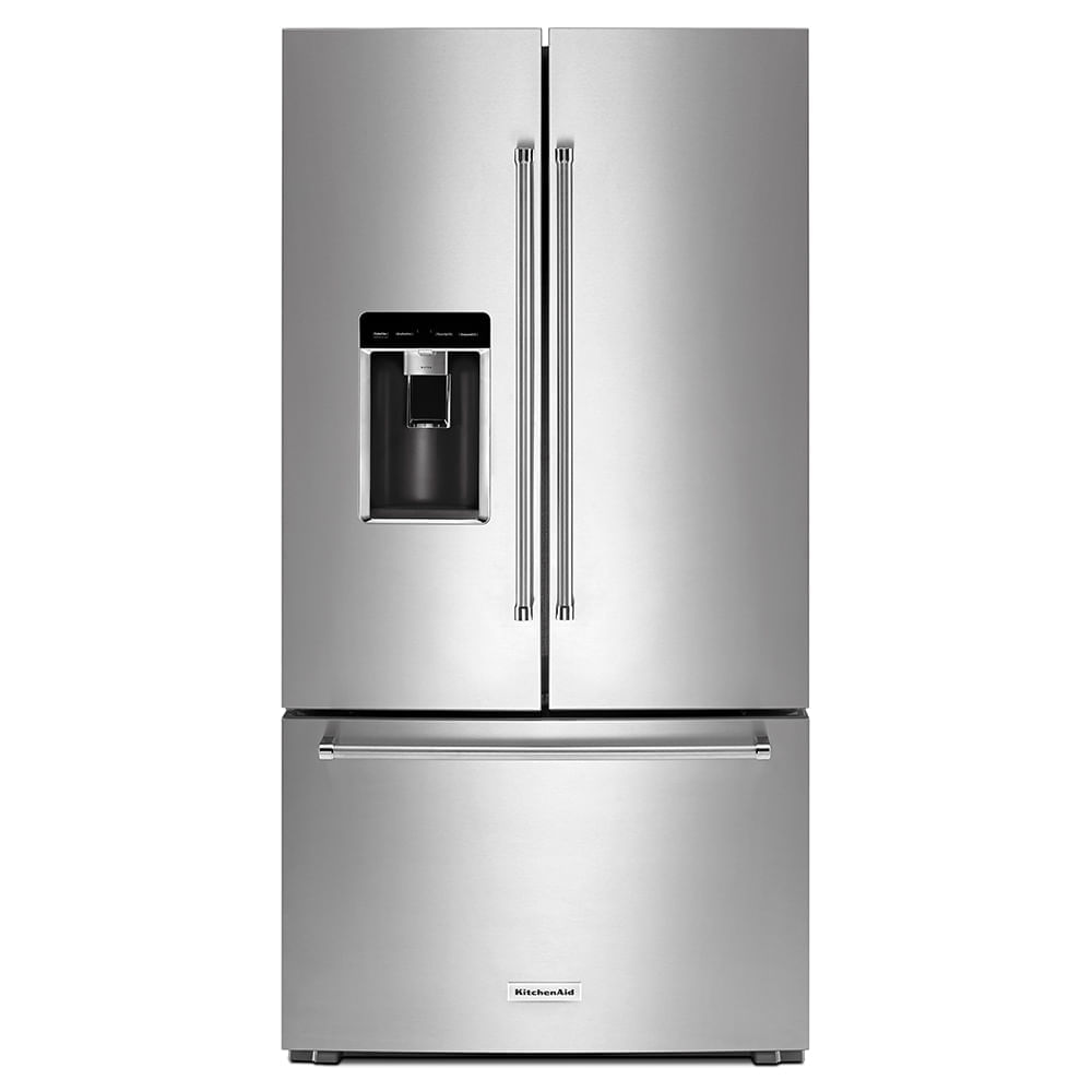 Refrigerador French Door Counter-Depth KitchenAid 676L  Gris Acero Inoxidable