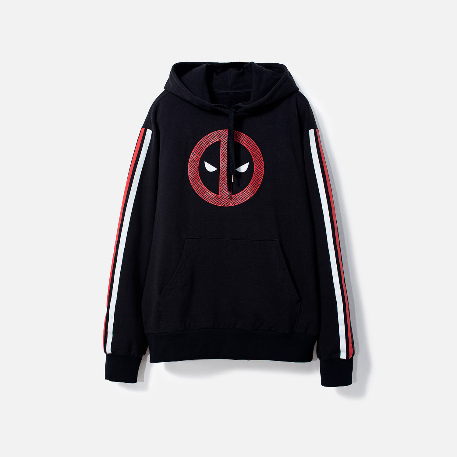 Buzo de hombre, cerrado con capucha de Deadpool