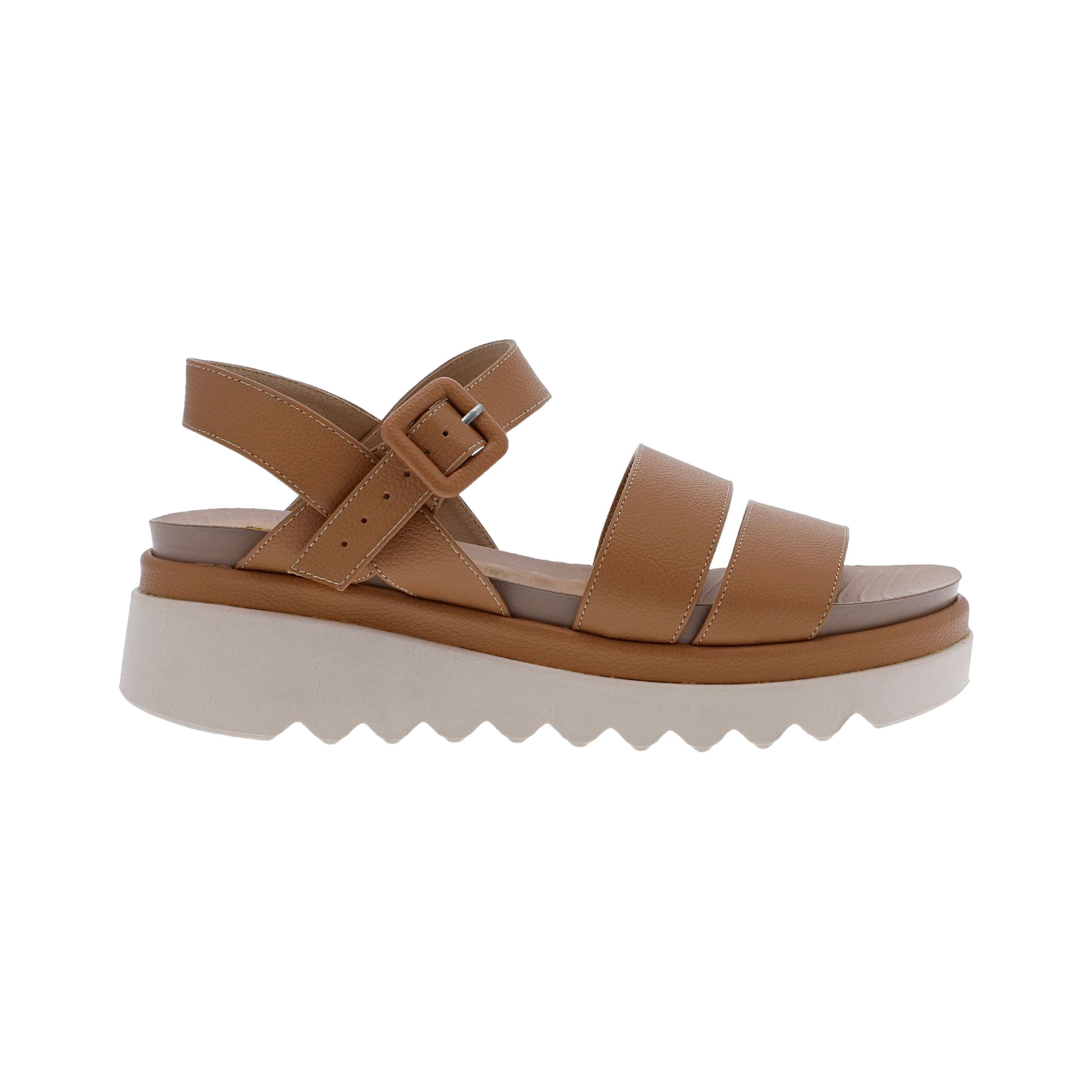 Sandalia Plataforma Beige para mujer Brett