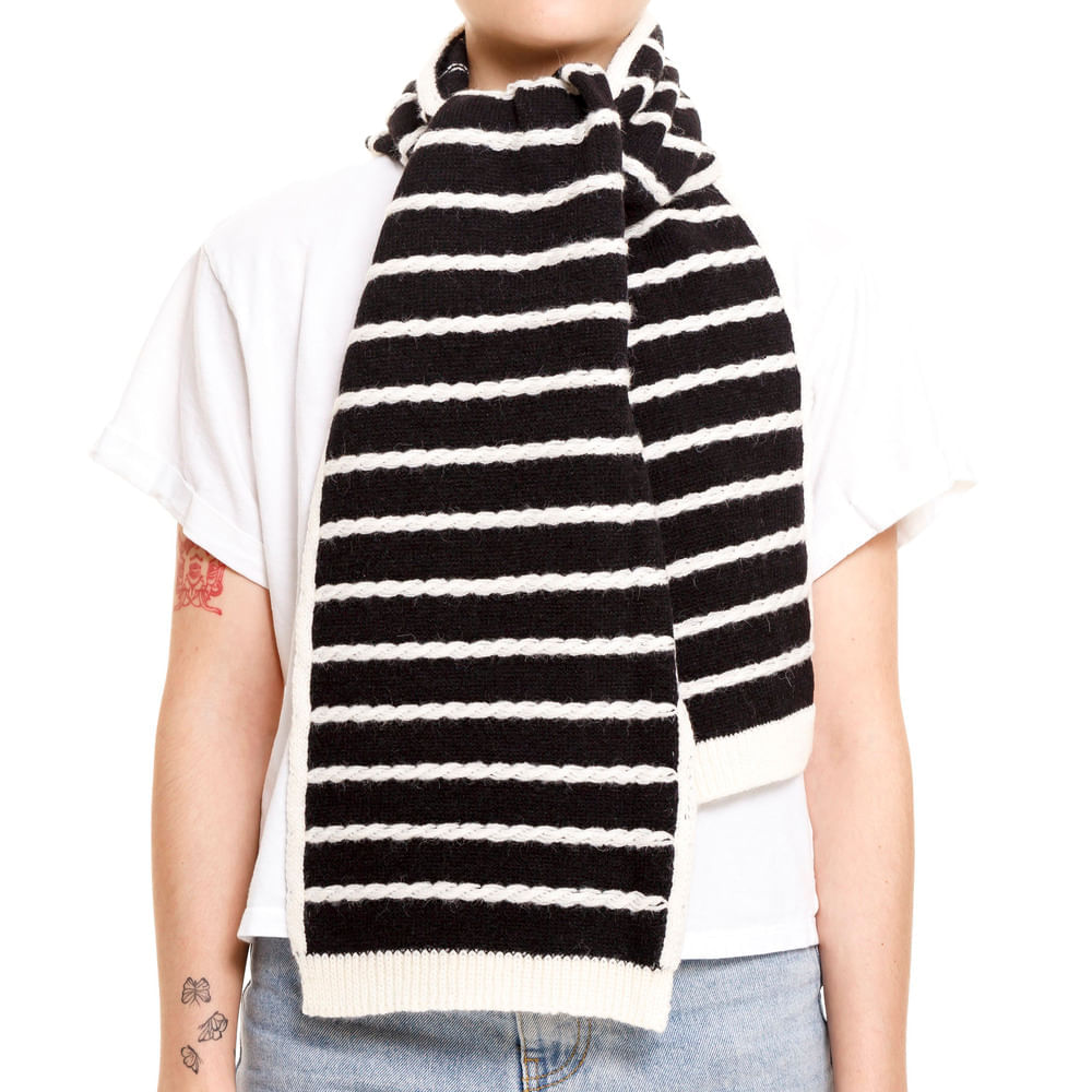 BUFANDA STRIPED WARM THM