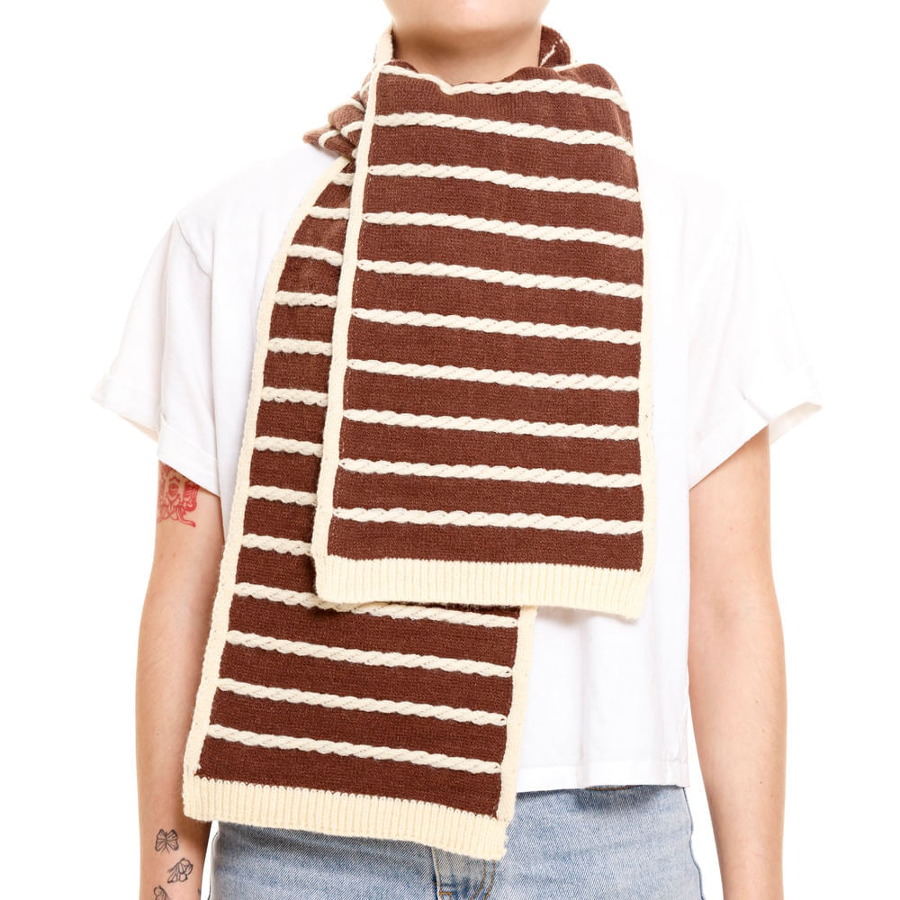 BUFANDA STRIPED WARM THM