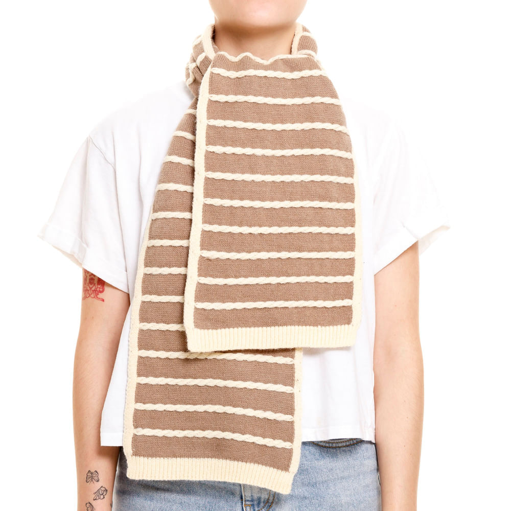 BUFANDA STRIPED WARM THM