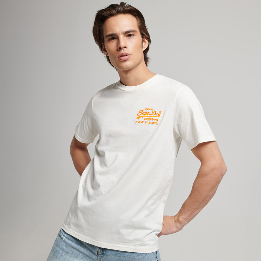 Camiseta Para Hombre Vintage Neon Superdry 55523
