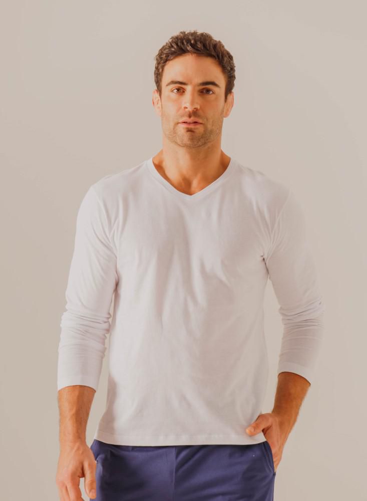 Camiseta Pijama Larga Hombre BRONZINI  75410