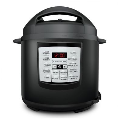 Olla multifunción Black + Decker 12 funciones y 5.7 L