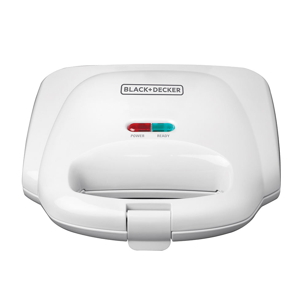 Sandwichera Black+Decker 2 Porciones a la vez Tuesta, sella y corta