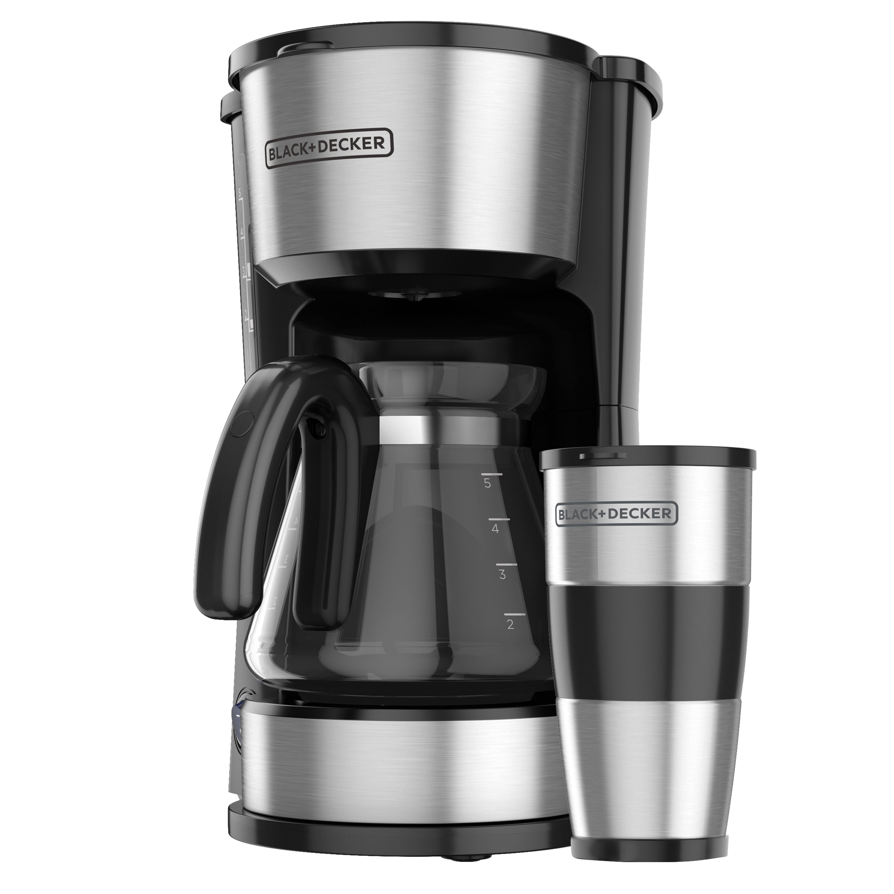 Cafetera Black + Decker 4 en 1, 5 Tazas, Filtro CM0755S