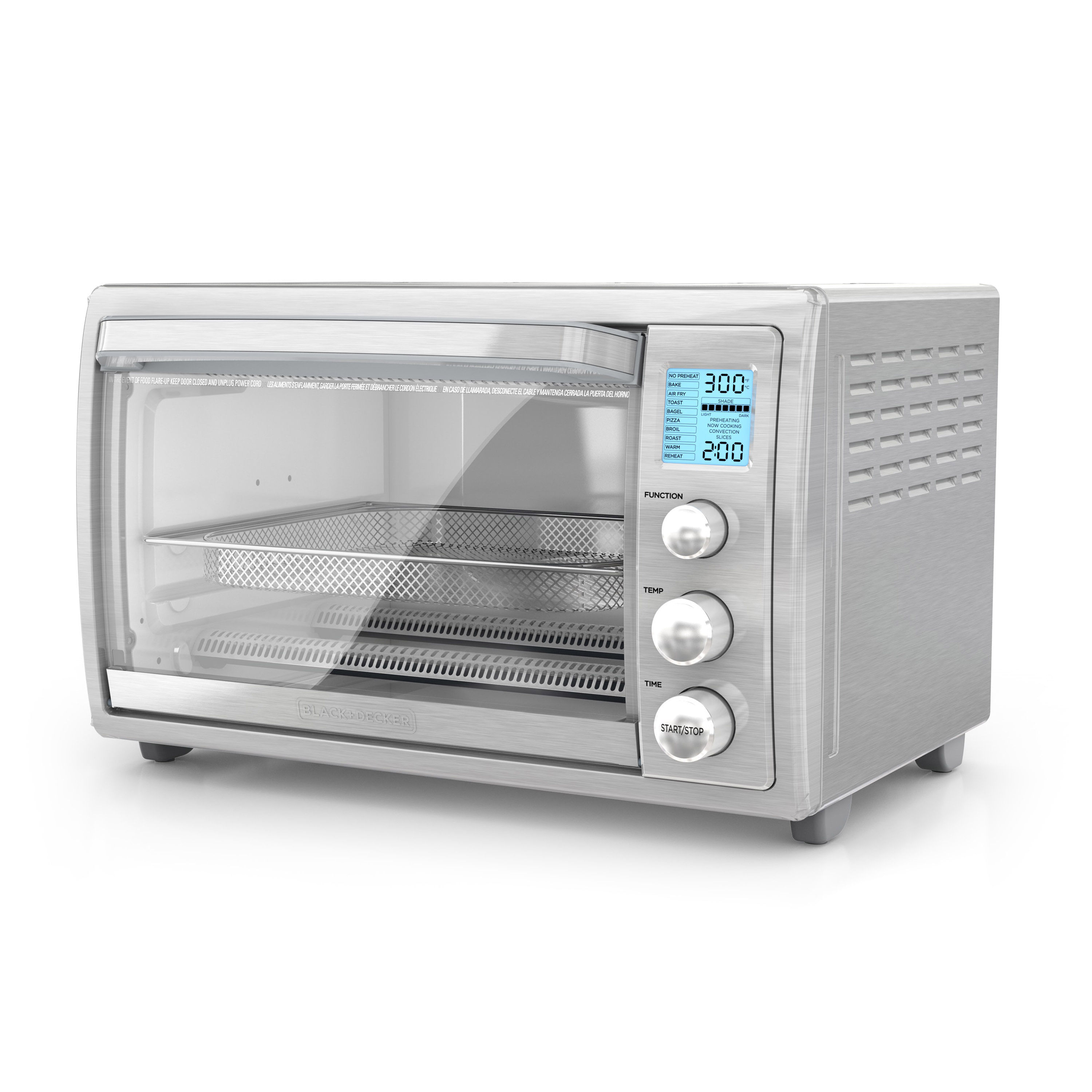 Horno Sin Precalentamiento Black+decker 22 Litros