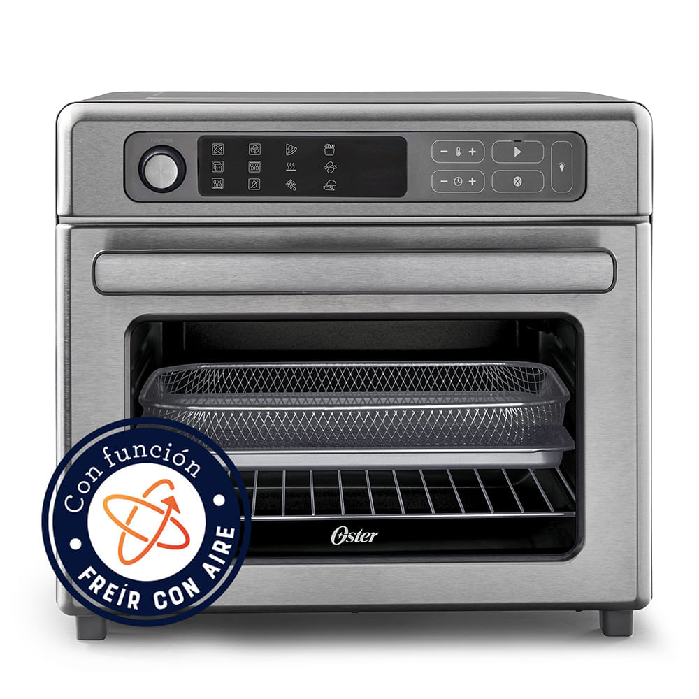 Horno con freidora de aire digital Oster® 22L y revestimiento antiadherente TSSTTVDAF1NS