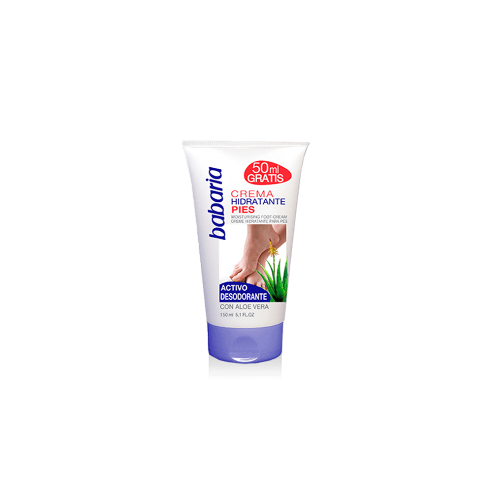 Crema Hidratante Pies Aloe Vera 150 ml
