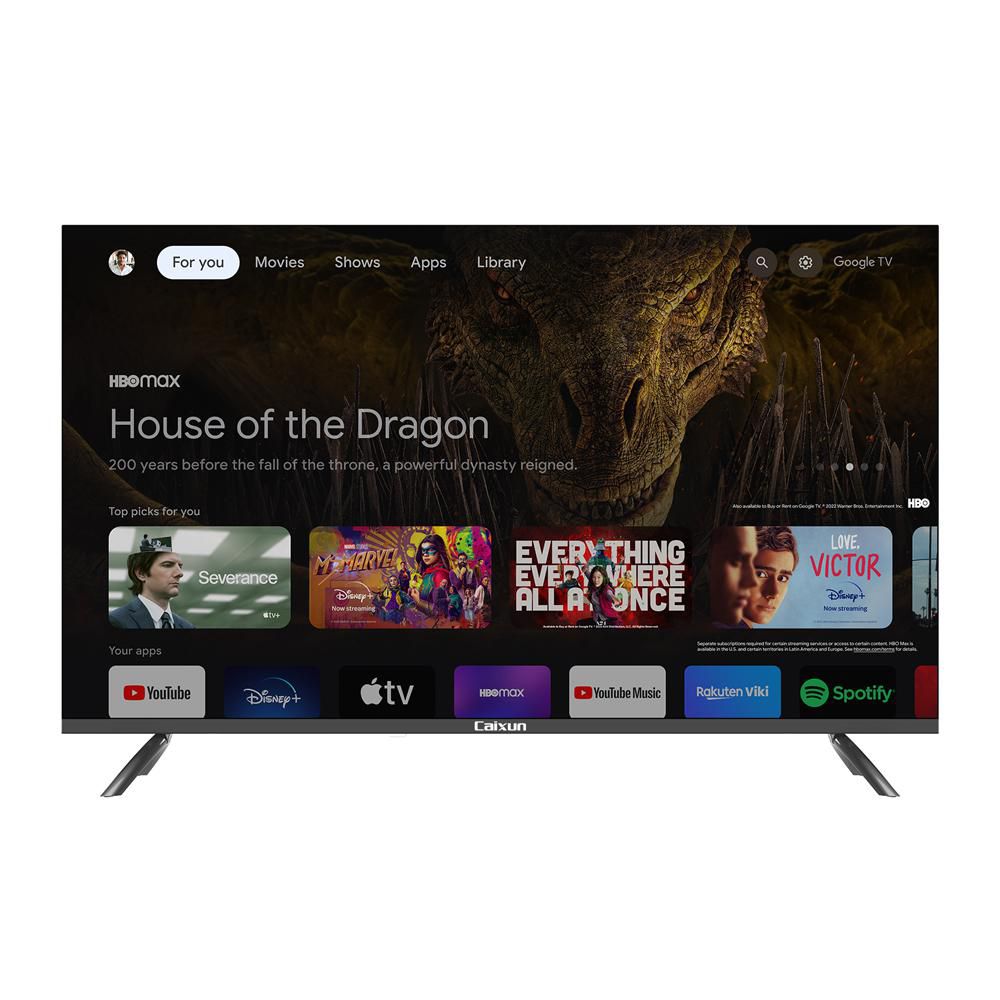 Televisor  CAIXUN 43 Pulgadas LED Uhd4K Smart TV C43VAUG