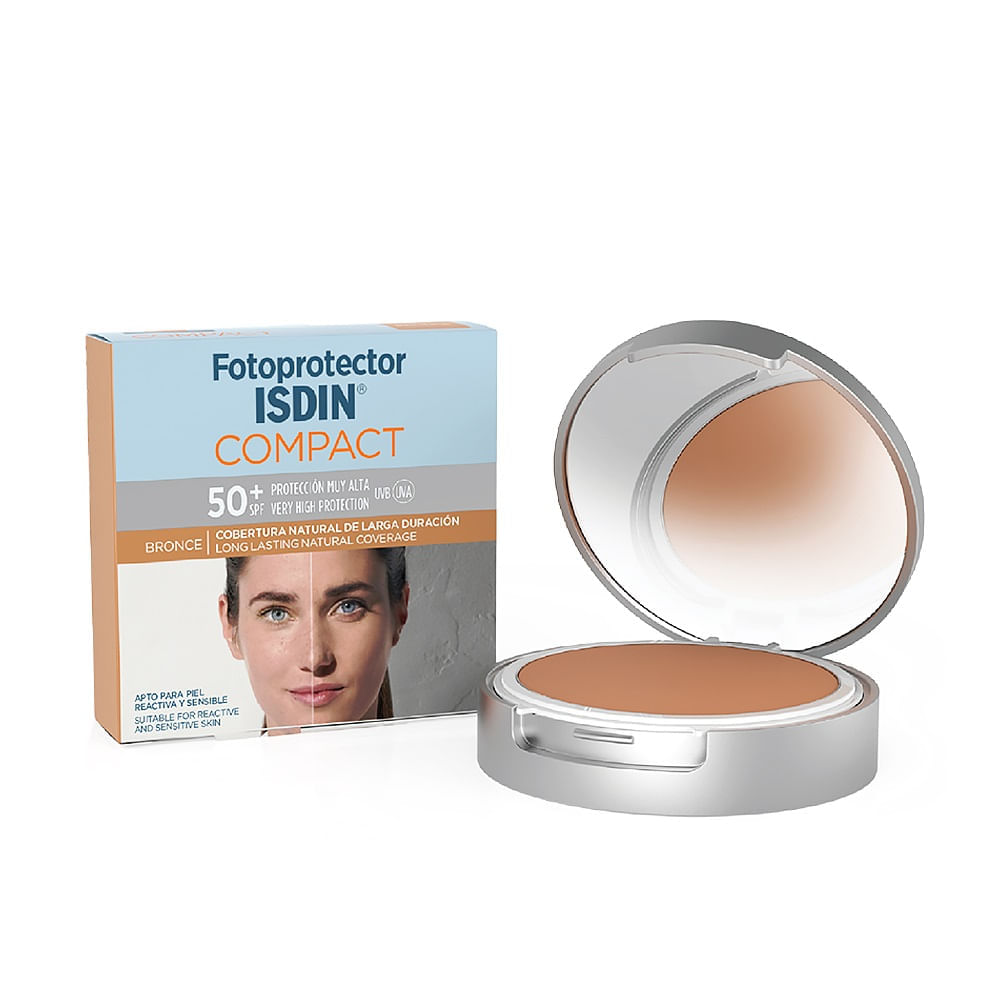 Polvo Compacto Isdin Fotoprotector Spf50 Bronce 10G