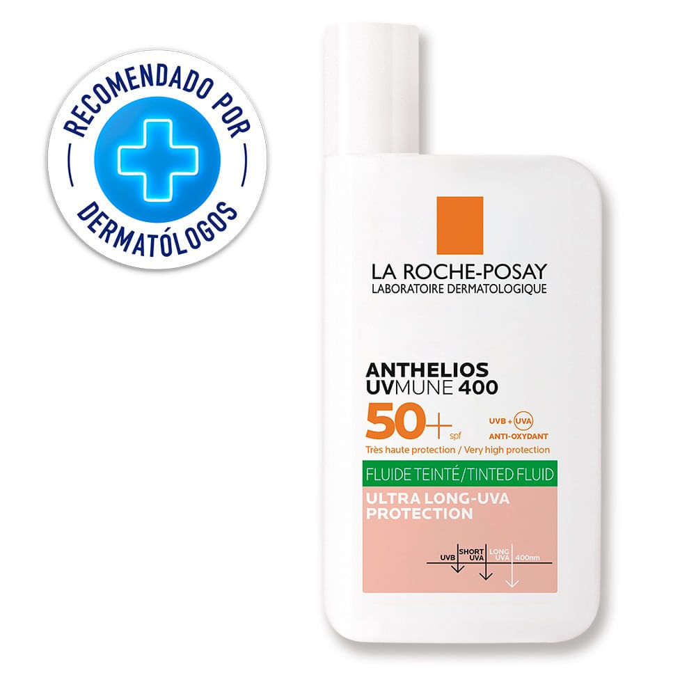 Protector Solar La Roche Posay Anthelios UvMune 400 Color SPF50+ X 50ml