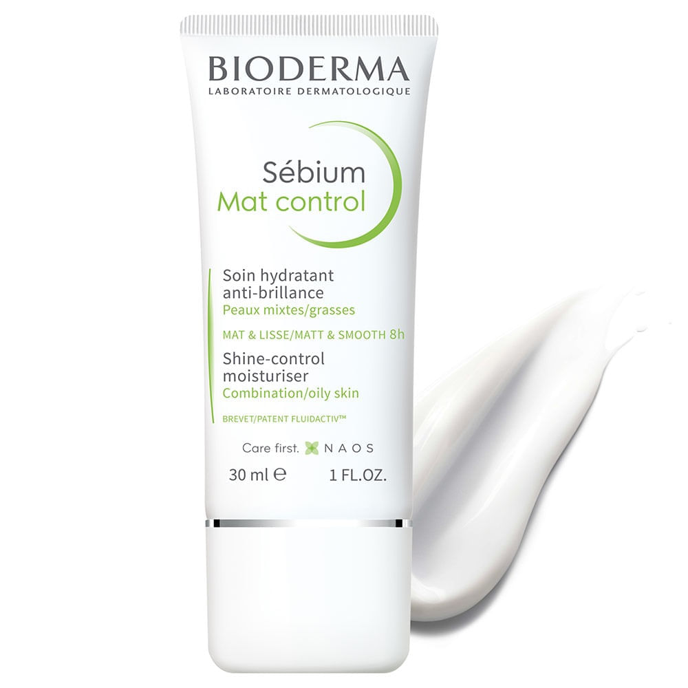 Bioderma Sébium Mat Control Crema Matificante Para Piel Mixta A Grasa X 30ml