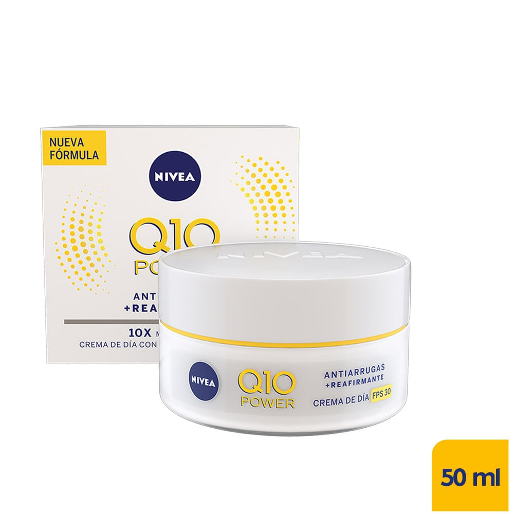 Crema Facial Nivea Q10 Anti-Arrugas Sfp15 Dia X50G