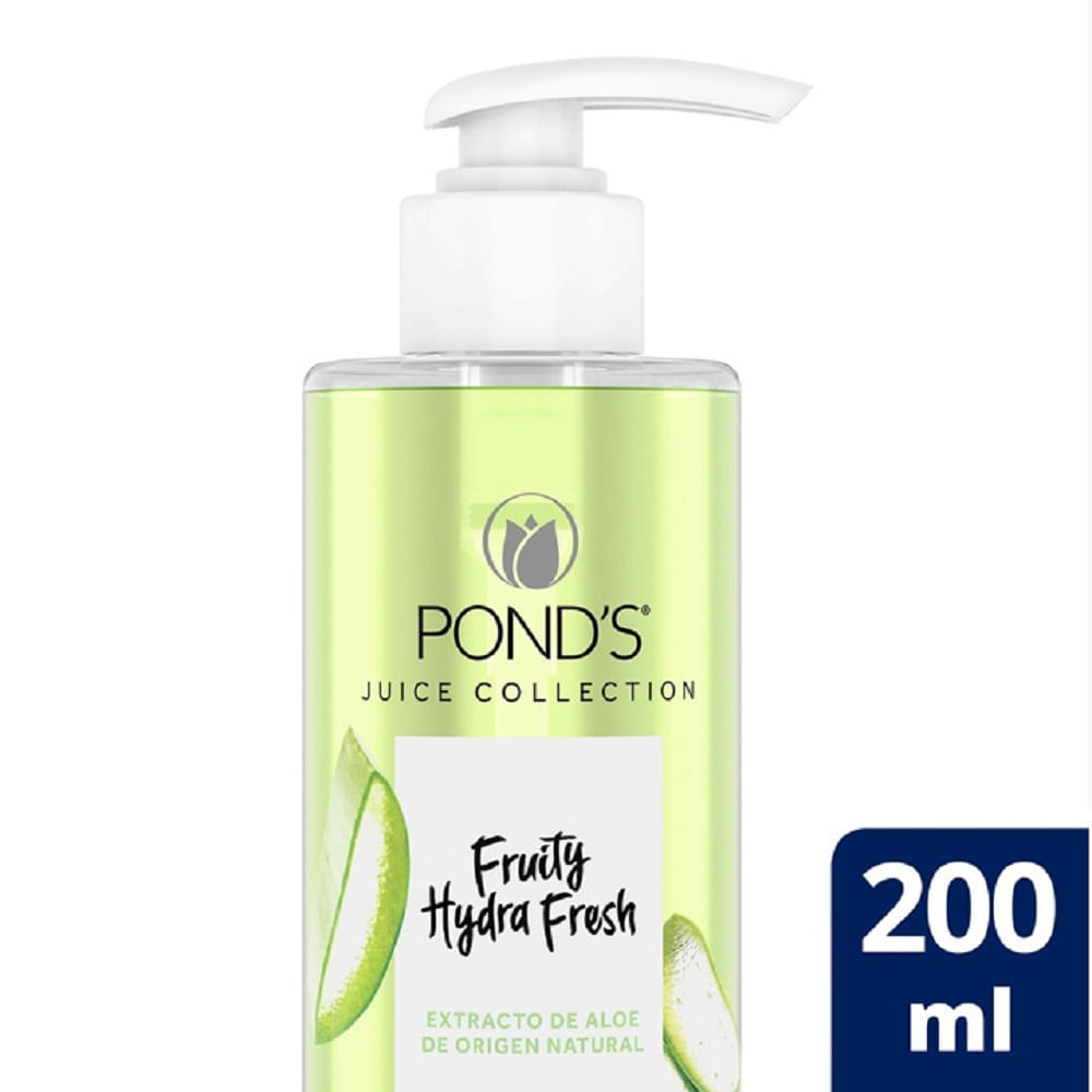Limpiador Facial Ponds Fruity Hydra Fresh Aloe X 200Ml
