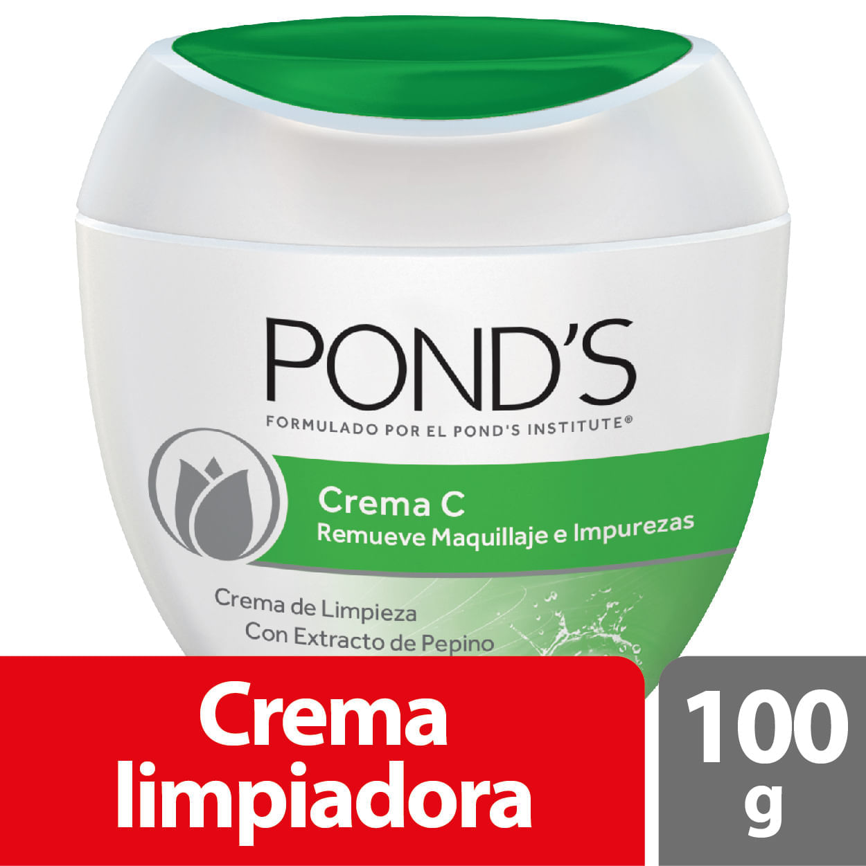 Crema Limpiadora Facial Ponds C Pepino X 100G