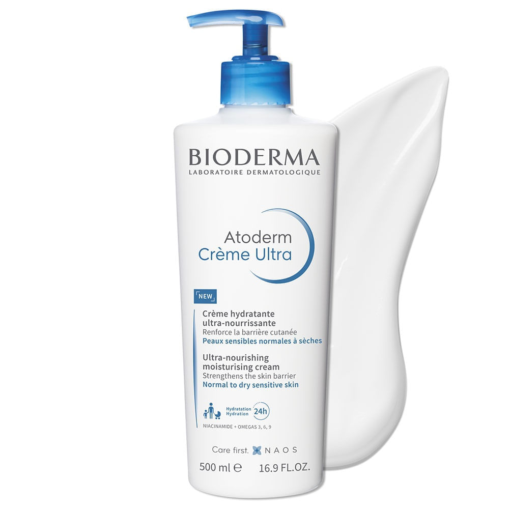 Bioderma Atoderm Crema Nutritiva para piel normal a seca X 500ml
