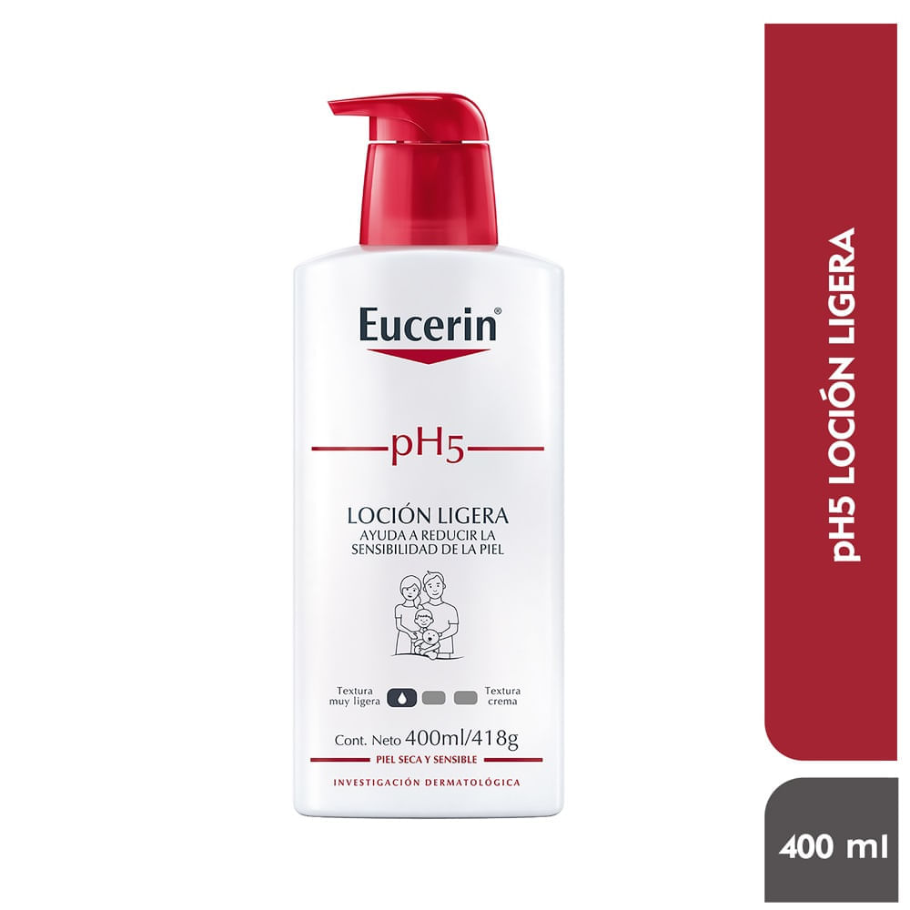 Locion Corporal Eucerin Ph5 frasco X 400Ml