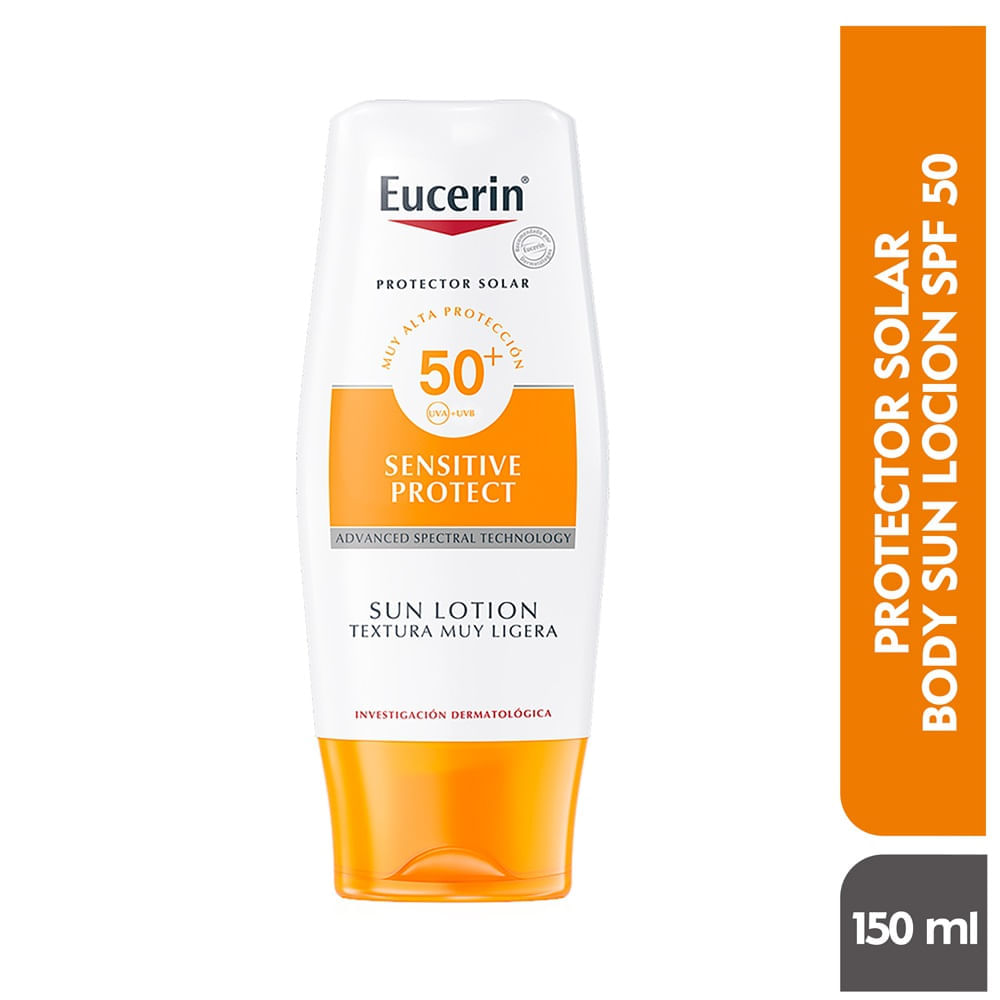 Protector Solar Eucerin Sun Lotion Textura Ligera Fps50 X 150Ml