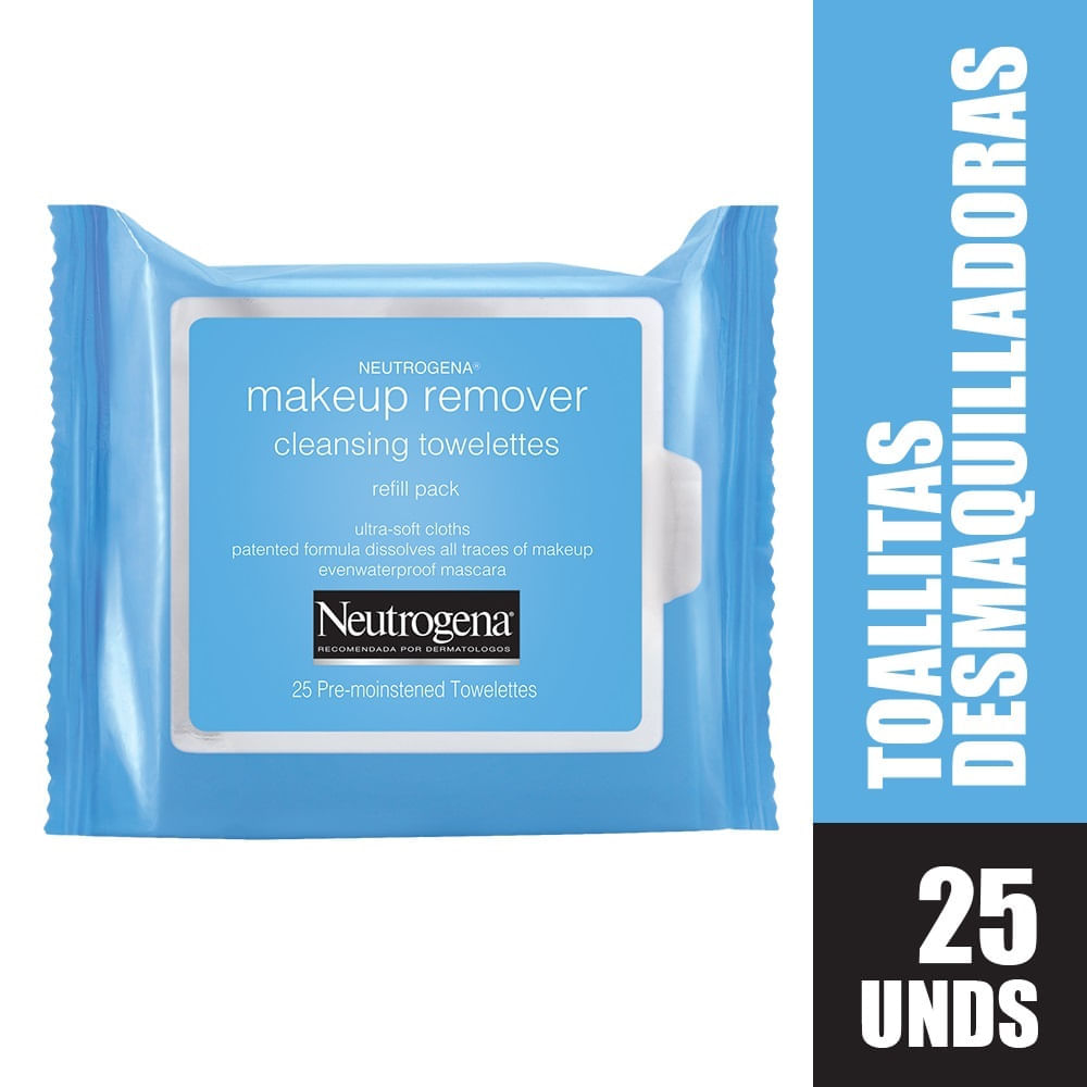 Toallitas Desmaquillantes Neutrogena X 25und